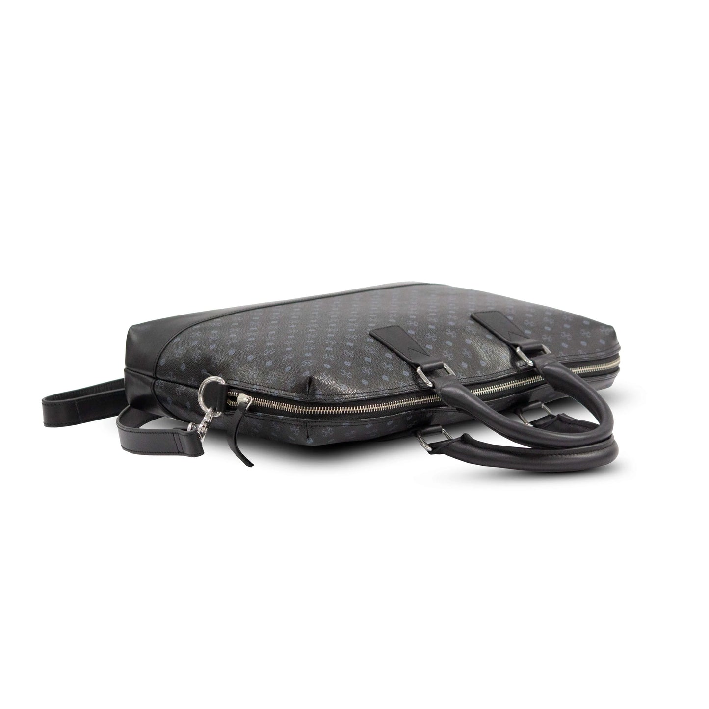 Laptop Bag Monogram Collection Black – Three Sixty Leather