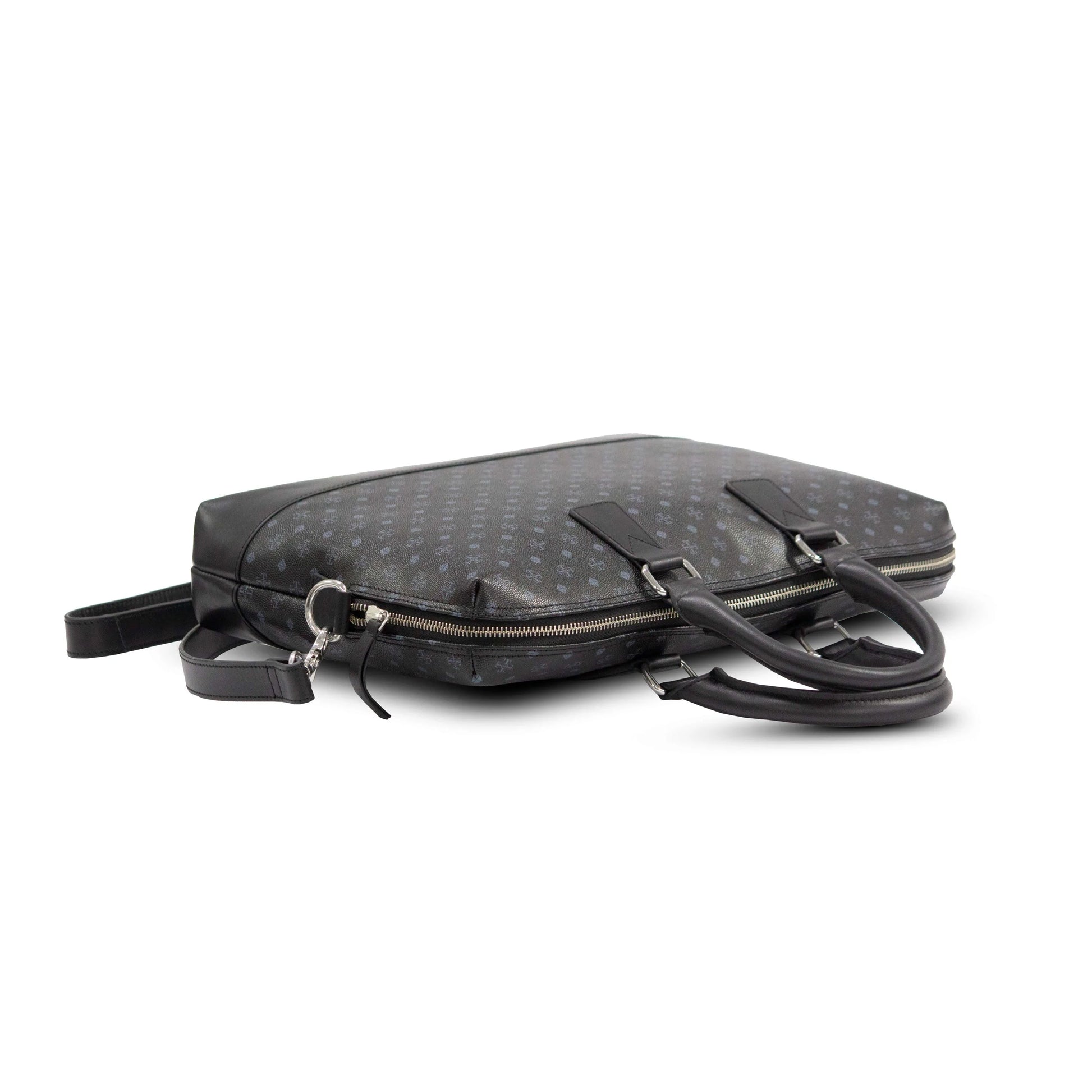 Laptop Bag Monogram Collection Black Three Sixty Leather