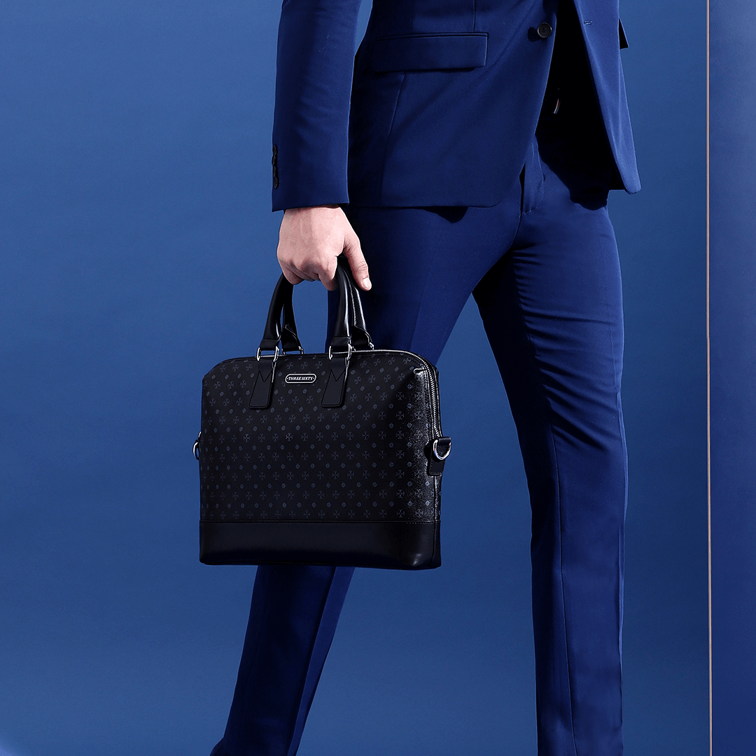 Mens monogrammed laptop bag deals