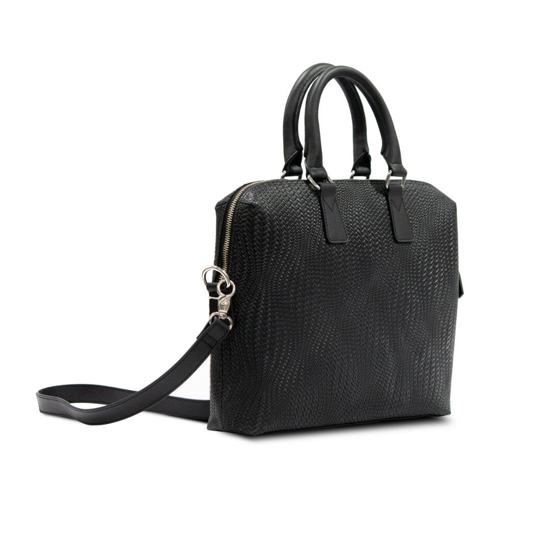 Laptop Bag Weave Collection Black