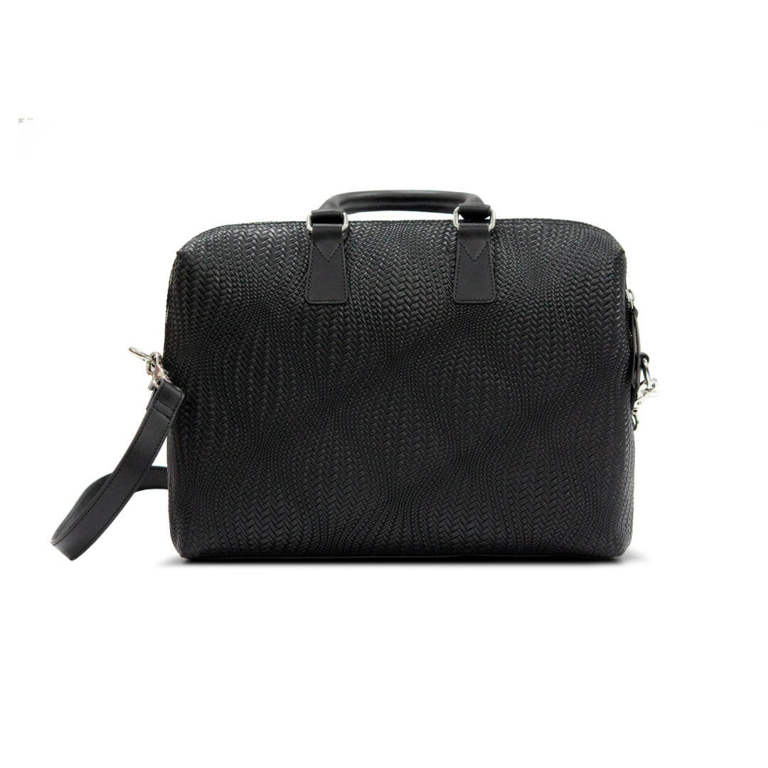 Laptop Bag Weave Collection Black