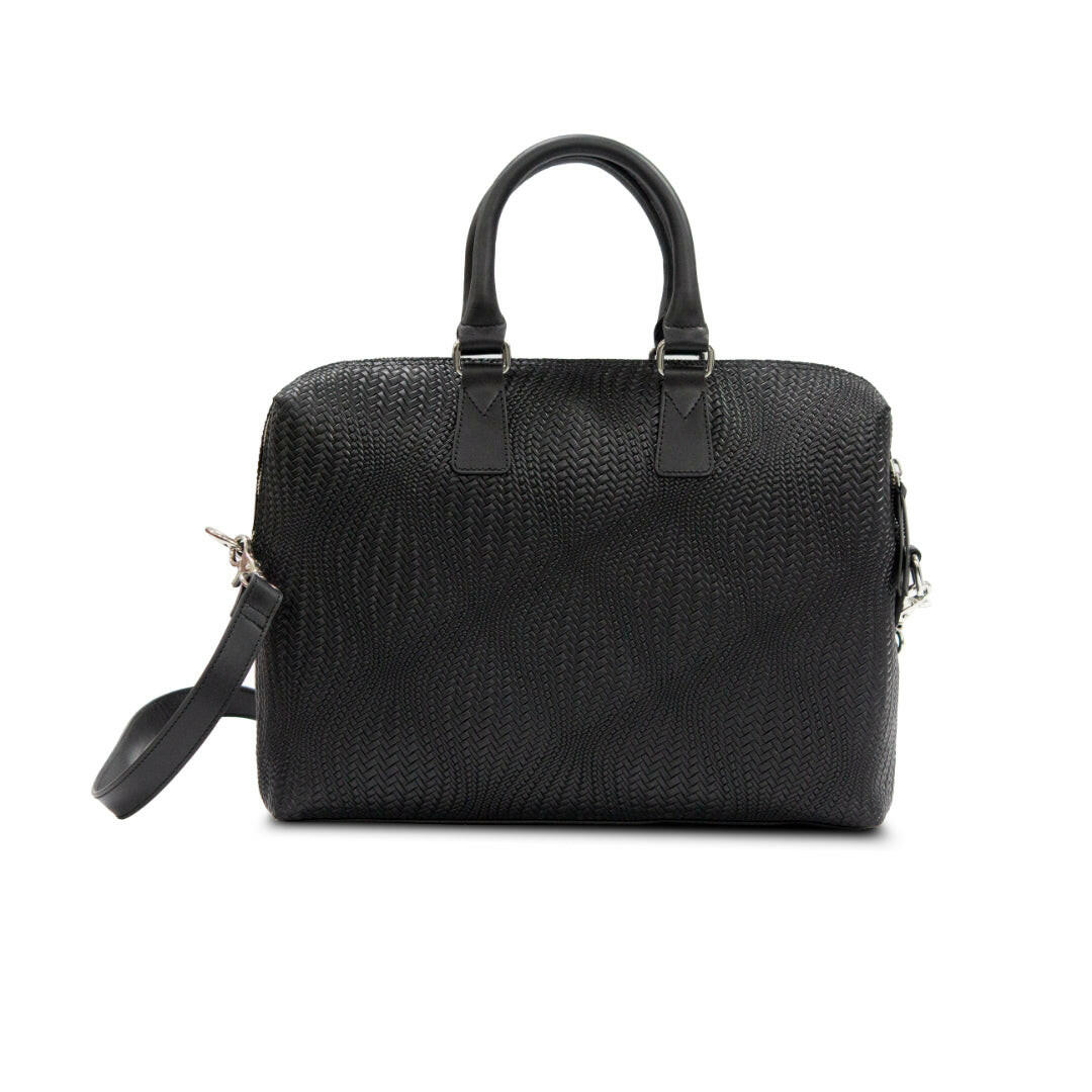 Laptop Bag Weave Collection Black