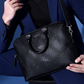 Laptop Bag Weave Collection Black