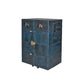 Mandalay Top Open Leather Bar Blue