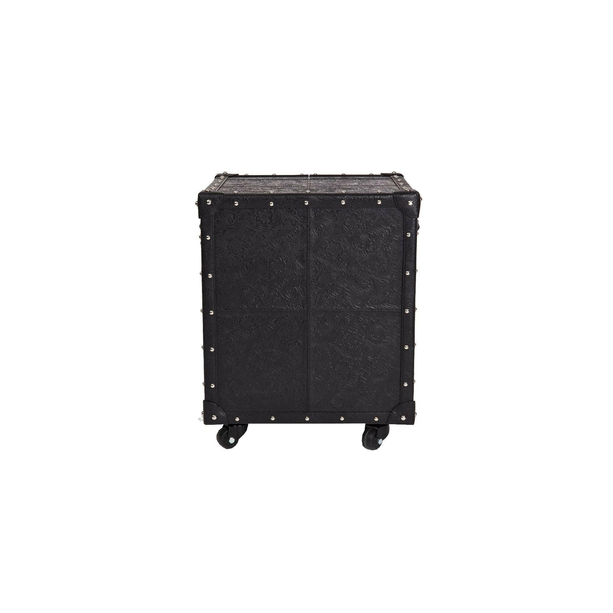 Miami Croco Small Sachin Bar Black