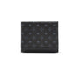 Monogram Collection Textured Wallet Black