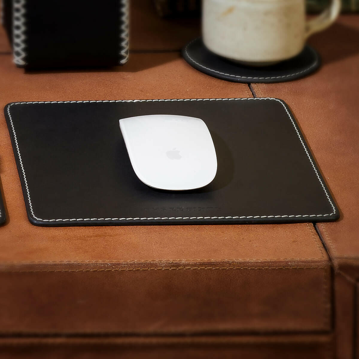 Square Mousepad Black