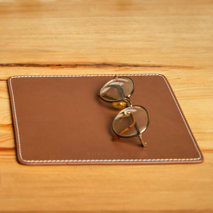 Square Mousepad Cognac