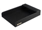 Paper Tray A4 in Faux Leather Black
