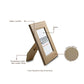 Photo Frame Beige