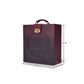 Hyde Portable Briefcase Bar Burgundy