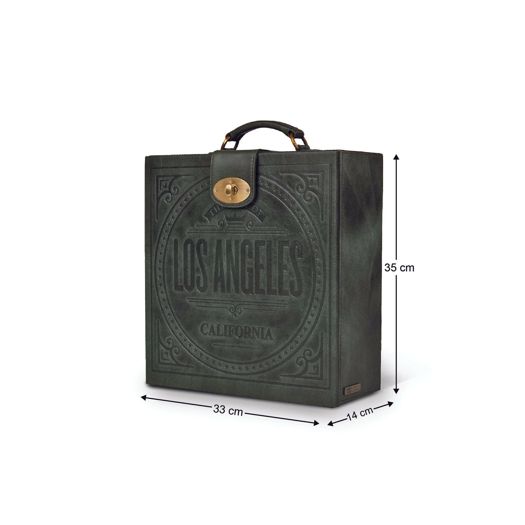 Hyde Portable Briefcase Bar Olive Green
