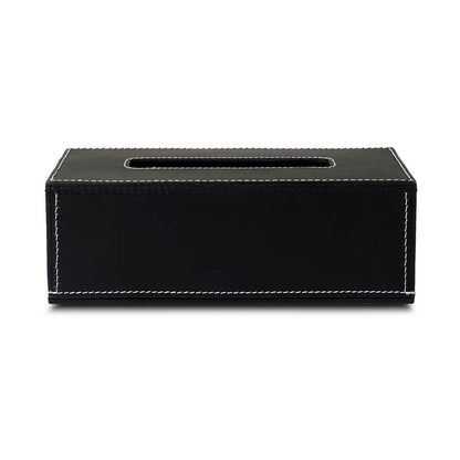 Tissue Box Holder Black