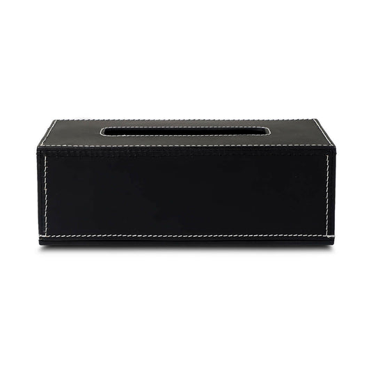 Tissue Box Holder Black