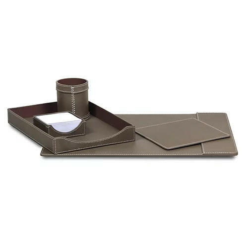 Modella Desktop Set with Mouse Pad Taupe