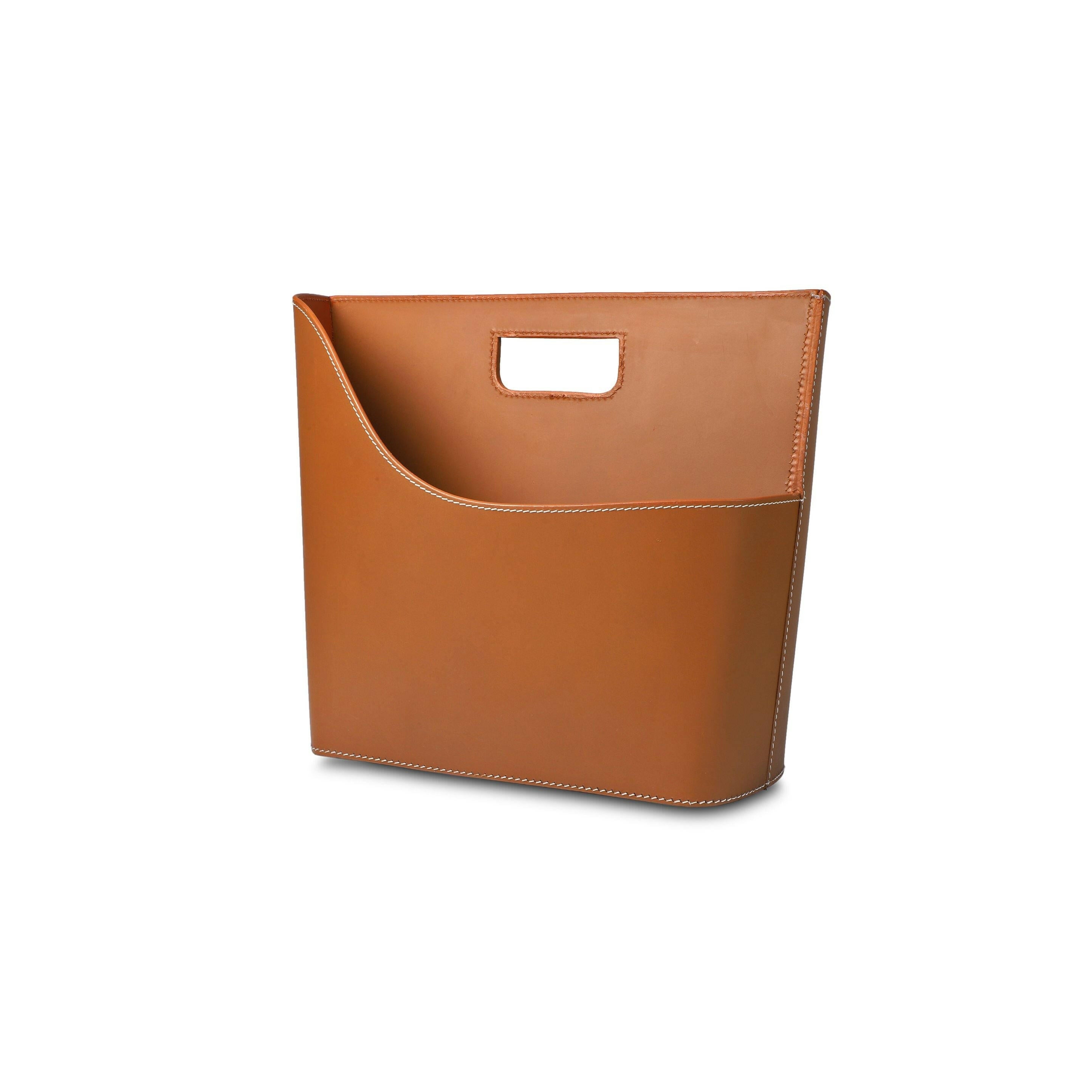 Modella Magazine Holder Cognac