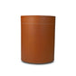 Round Waste Basket Cognac