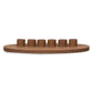 Napkin Holder & Placemats Set Of 4 Cognac