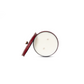 Scented Candle with Red Leather Cladding