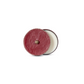Scented Candle with Red Leather Cladding