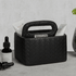 Multipurpose Caddy Black | Vegan Leather Desk Organizers