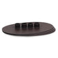 Napkin Holder & Placemats Set Of 4 Bordeaux