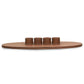 Napkin Holder & Placemats Set Of 4 Cognac