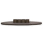 Napkin Holder & Placemats Set Of 4 Taupe