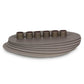 Napkin Holder & Placemats Set Of 6 Taupe