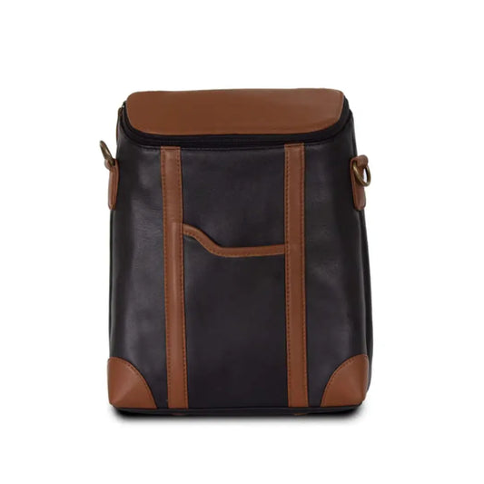 Sling Bag Genuine Leather Black & Brown