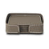 Square Coasters Set Of 6 Taupe
