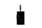 Square Table Clock Black