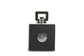 Square Table Clock Black