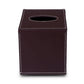 High Tissue Box Holder Bordeaux