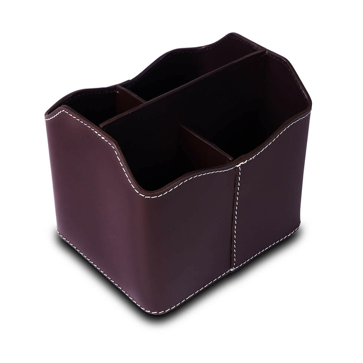 Modella Multi Storage Desk Organizer Bordeaux