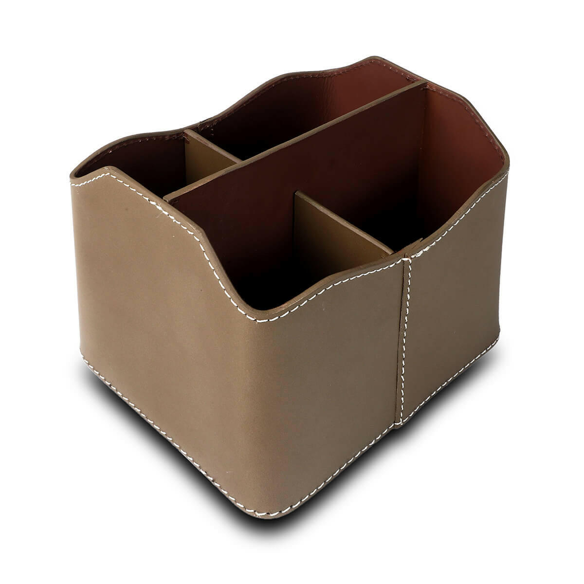 Multi Storage Desk Organizer Taupe