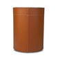 Round Waste Basket Cognac