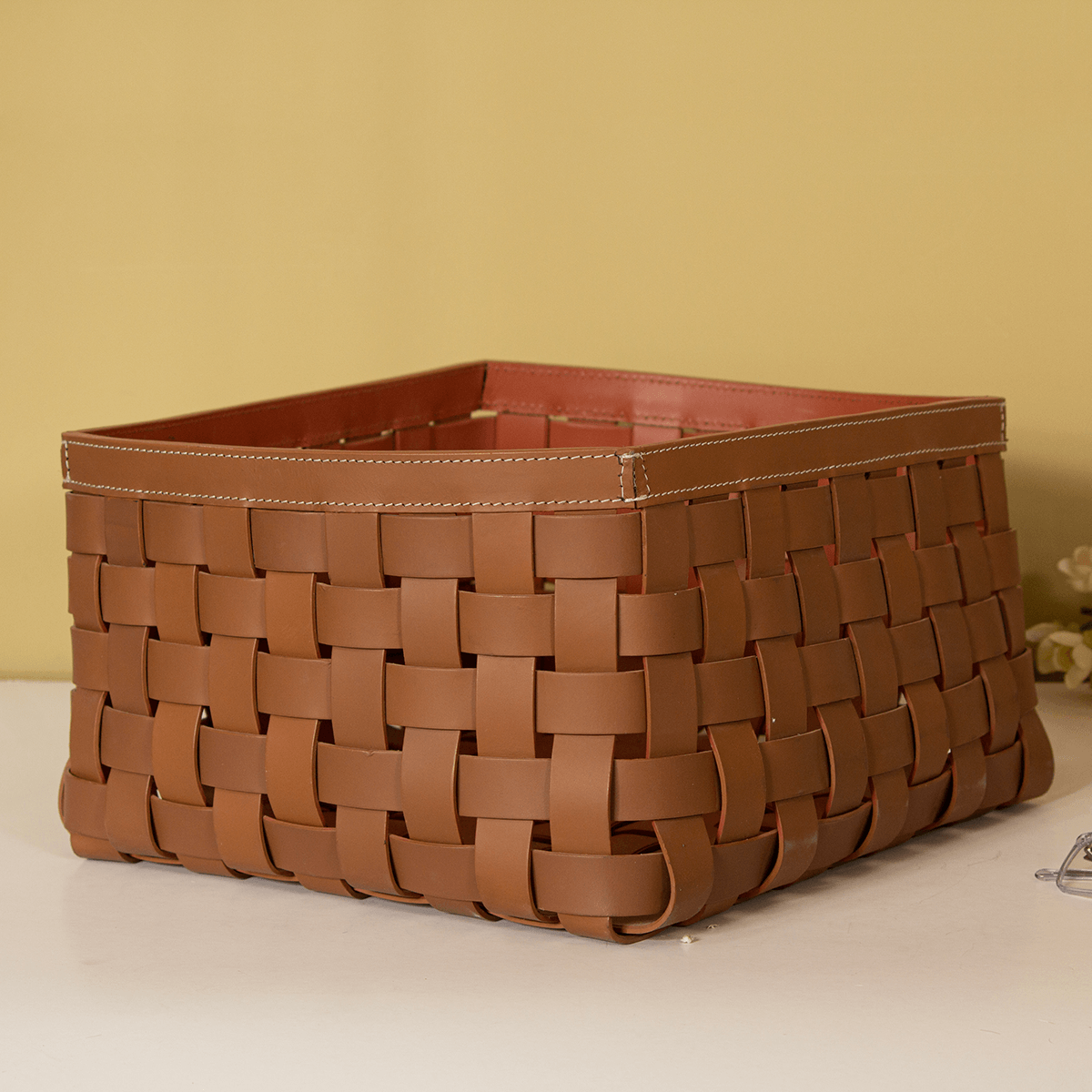 Modella Multipurpose Storage Baskets Large - Cognac