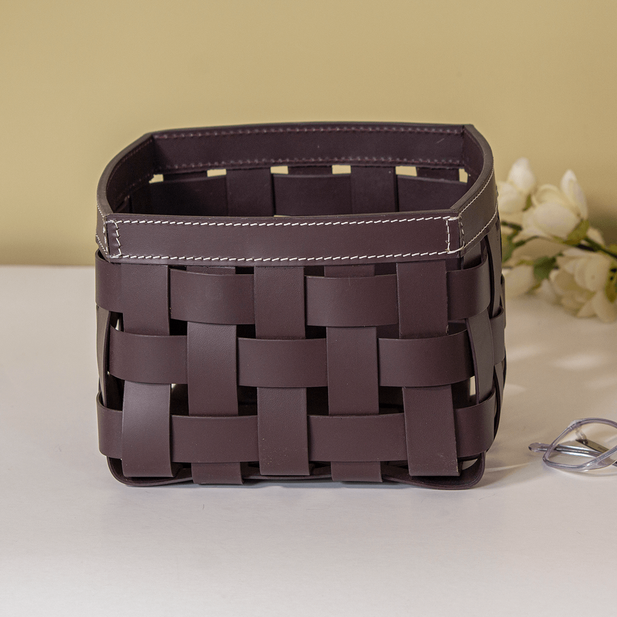 Modella Multipurpose Storage Baskets Small - Bordeaux