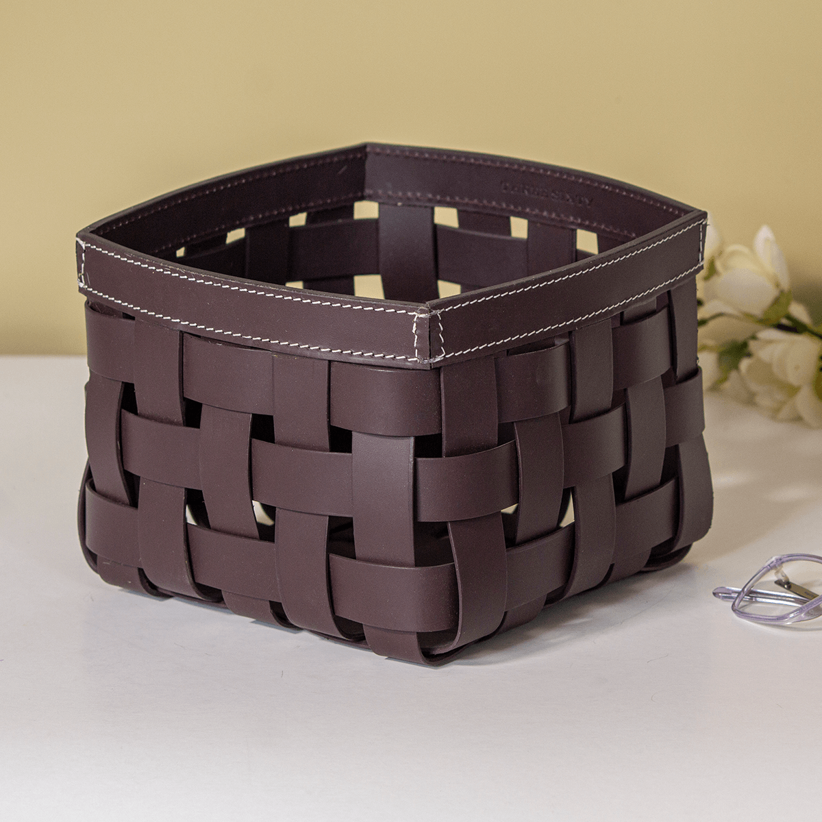 Modella Multipurpose Storage Baskets Small - Bordeaux
