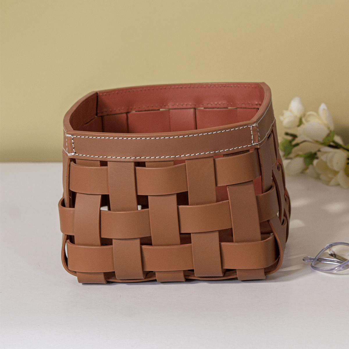 Modella Multipurpose Storage Baskets Small - Cognac
