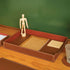 A4 Paper Letter Organizer Cognac